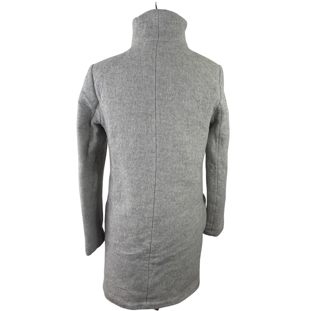 Wilfred Aritzia Cocoon Virgin Wool Cashmere Nylon Women's Grey Coat Size Medium - Picture 9 of 10